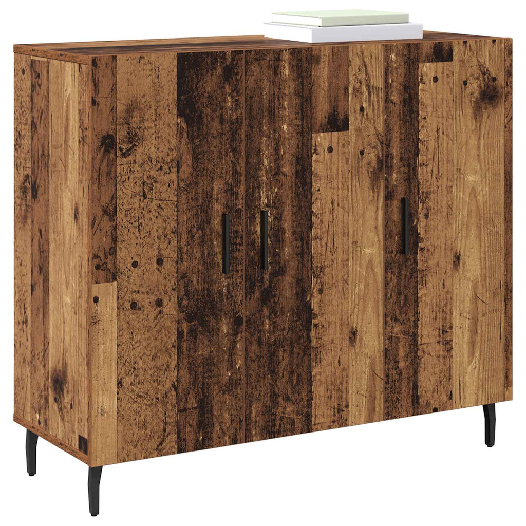 Aparador Madera vieja 90 x 34 x 80 cm Madera de ingeniería