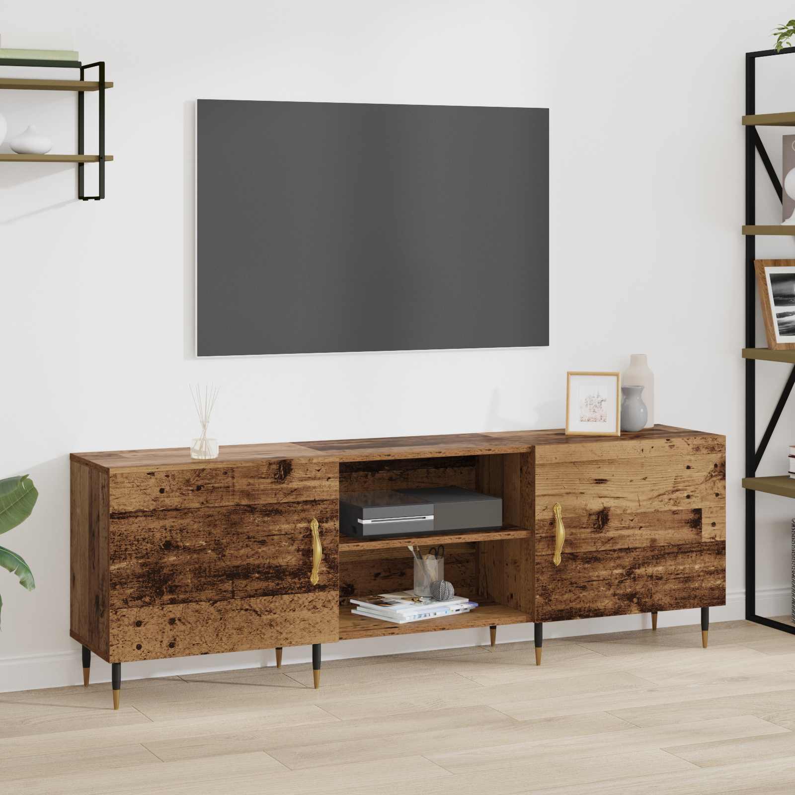 Gabinete de TV Madera vieja 150 x 30 x 50 cm