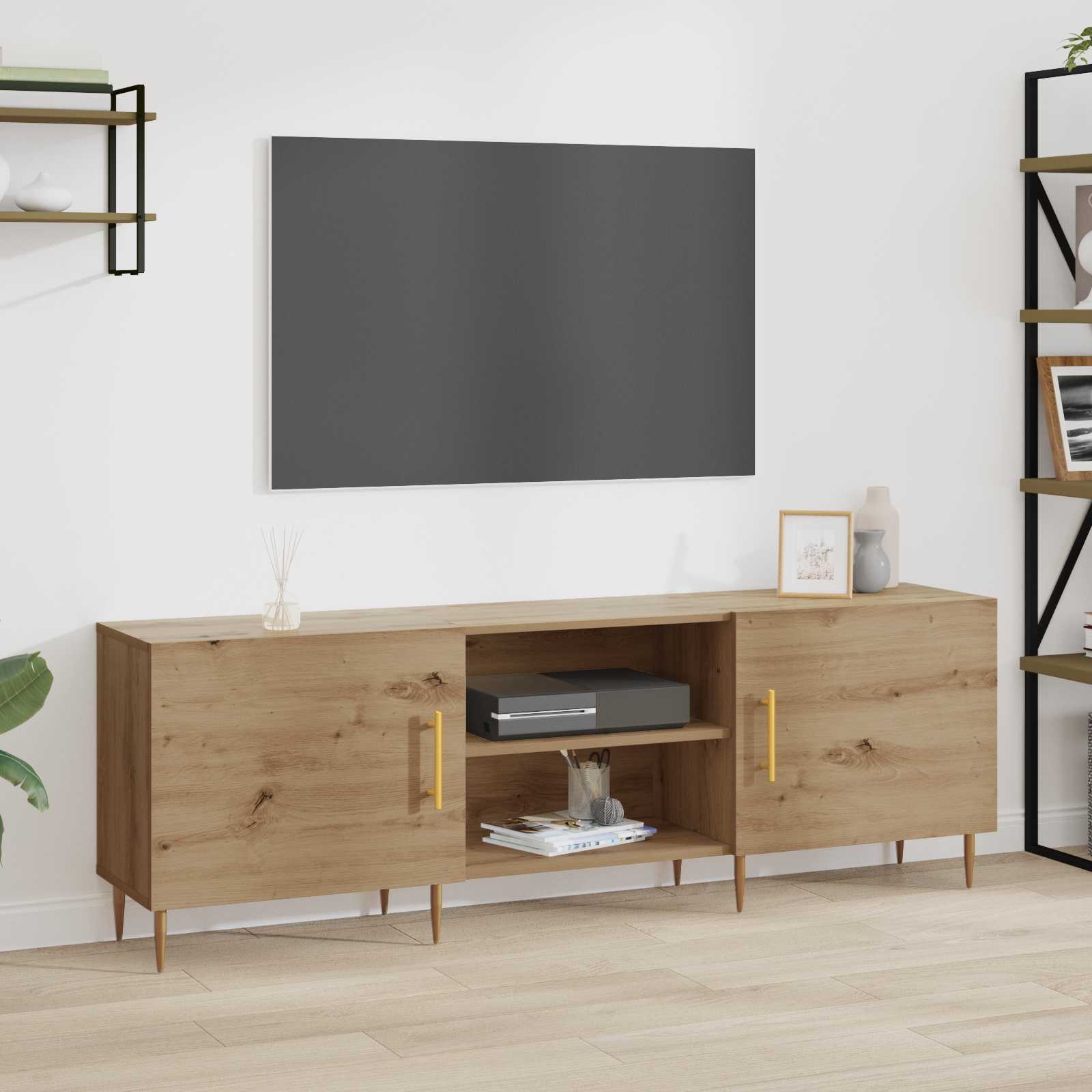 Gabinete de TV Roble artisan 150 x 30 x 50 cm