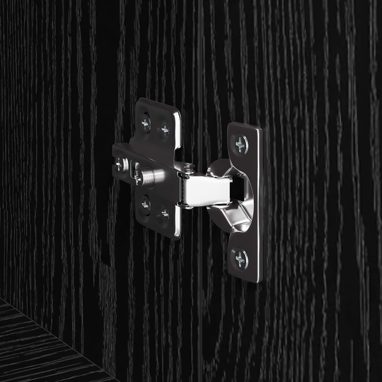 Gabinete de TV Roble negro 150 x 30 x 50 cm