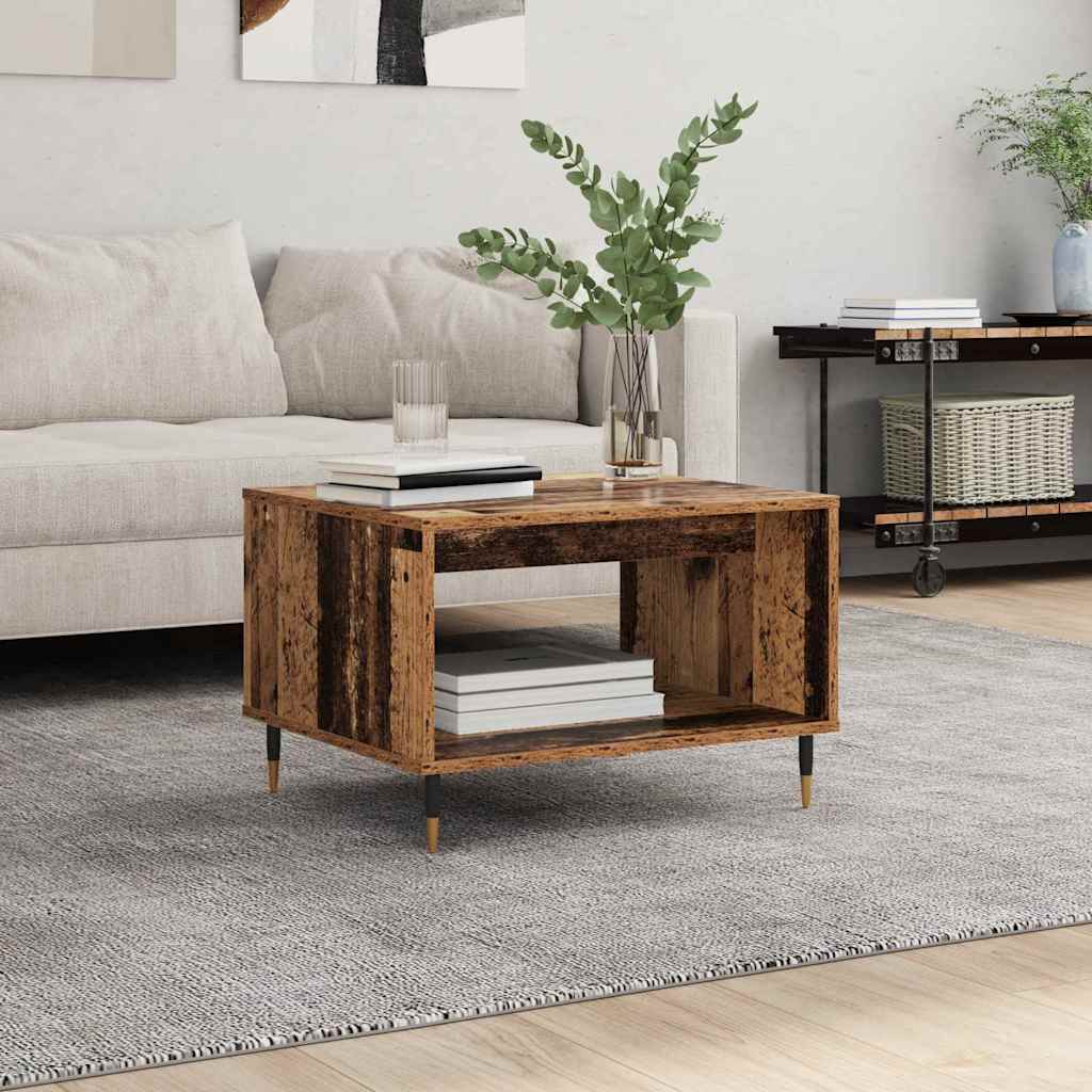Mesa de Café Madera vieja 60 x 50 x 40 cm Madera contrachapada