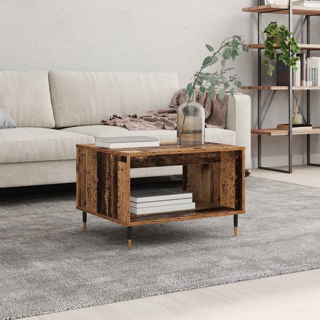 Mesa de Café Madera vieja 60 x 50 x 40 cm Madera contrachapada