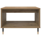 Mesa de Café Roble artisan 60 x 50 x 40 cm Madera contrachapada
