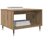 Mesa de Café Roble artisan 60 x 50 x 40 cm Madera contrachapada