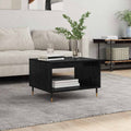 Mesa de Café Roble negro 60 x 50 x 40 cm Madera contrachapada