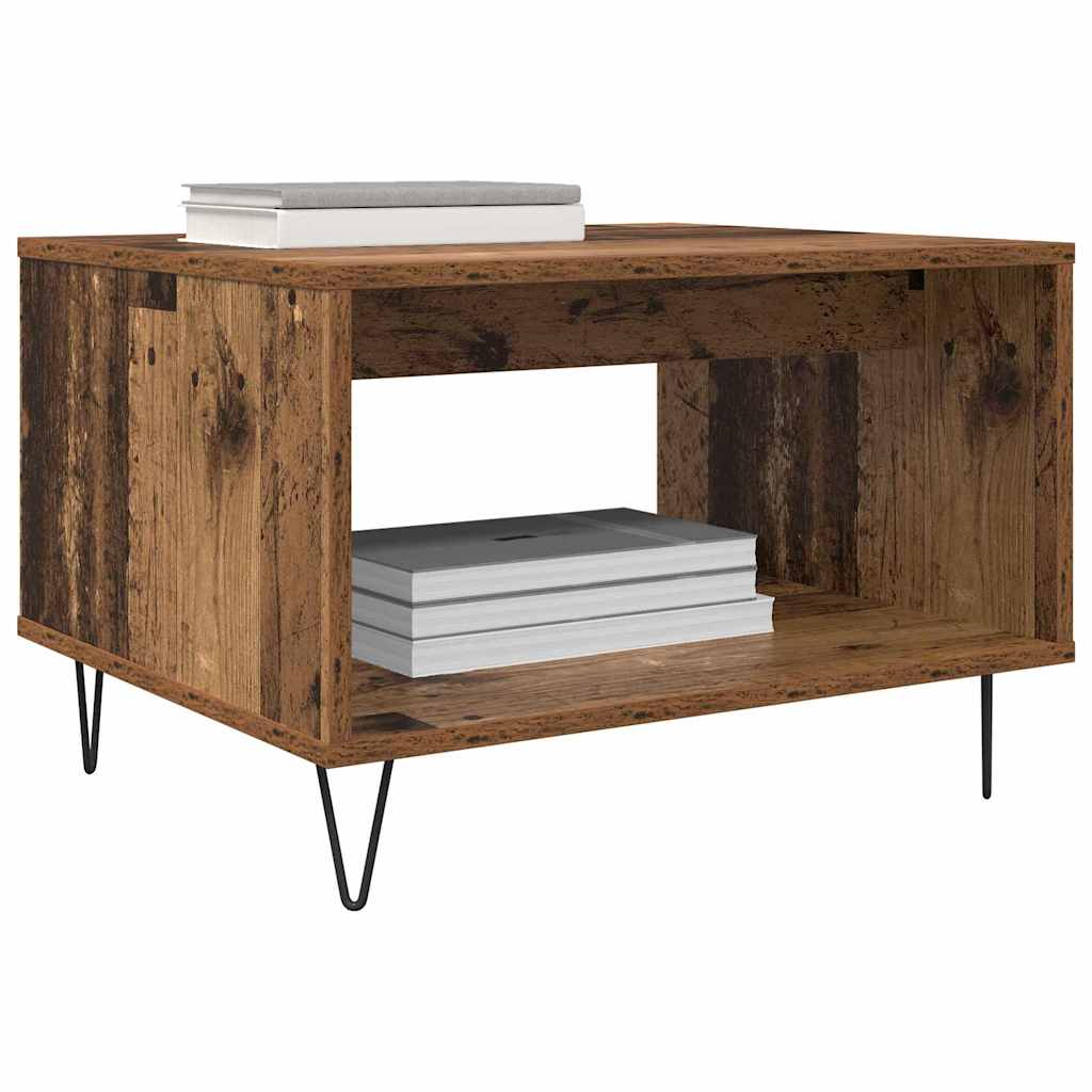 Mesa de Café Madera vieja 60 x 50 x 40 cm Madera contrachapada