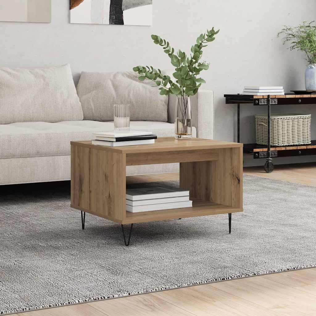 Mesa de Café Madera vieja 60 x 50 x 40 cm Madera contrachapada