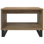 Mesa de Café Roble artisan 60 x 50 x 40 cm Madera contrachapada