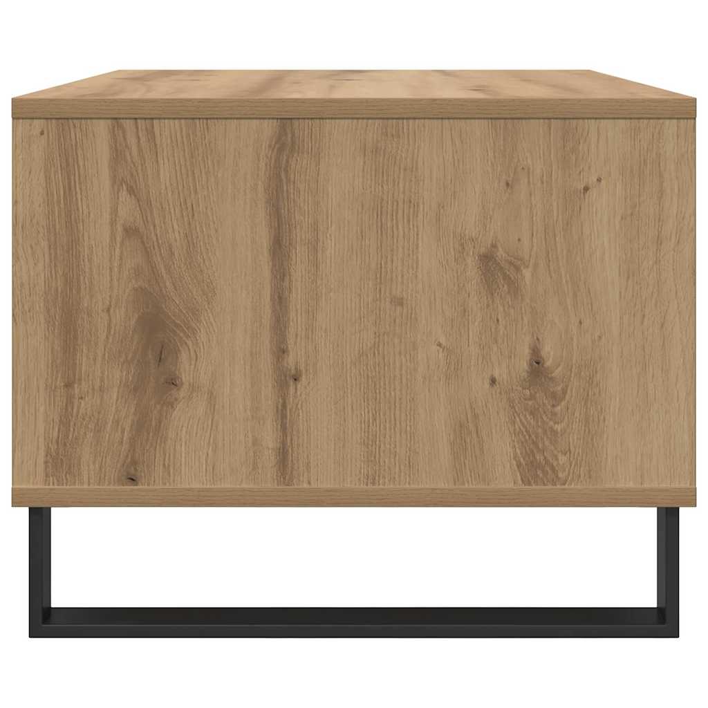 Mesa de Café Roble artisan 60 x 50 x 40 cm Madera contrachapada