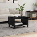 Mesa de Café Roble negro 60 x 50 x 40 cm Madera contrachapada