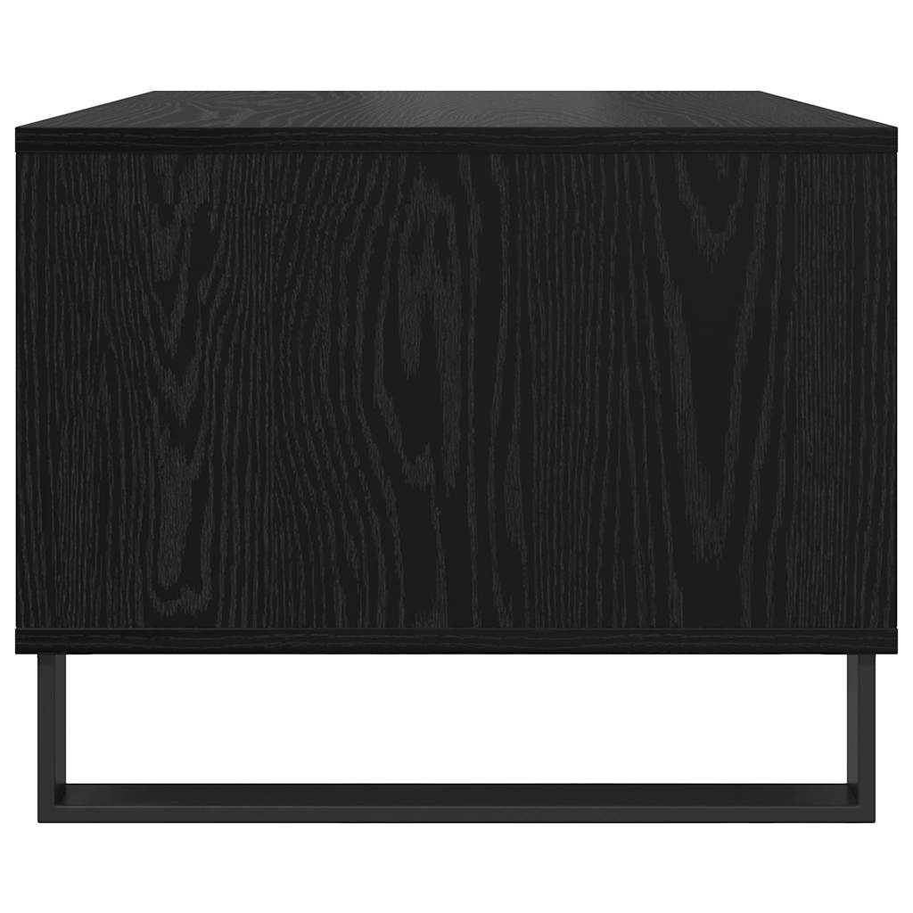 Mesa de Café Roble negro 60 x 50 x 40 cm Madera contrachapada