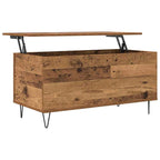 Mesa de Café Madera vieja 90 x 44.5 x 45 cm