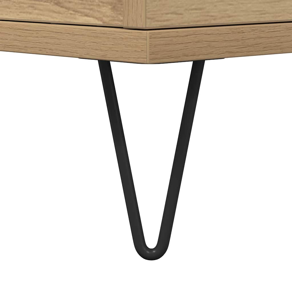Mesa de Café Roble artisan 90 x 44.5 x 45 cm