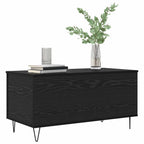 Mesa de Café Roble negro 90 x 44.5 x 45 cm Madera contrachapada