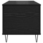 Mesa de Café Roble negro 90 x 44.5 x 45 cm Madera contrachapada
