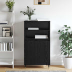 Alacena Negro 60 x 36 x 110 cm Madera contrachapada