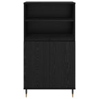 Alacena Negro 60 x 36 x 110 cm Madera contrachapada