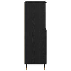 Alacena Negro 60 x 36 x 110 cm Madera contrachapada