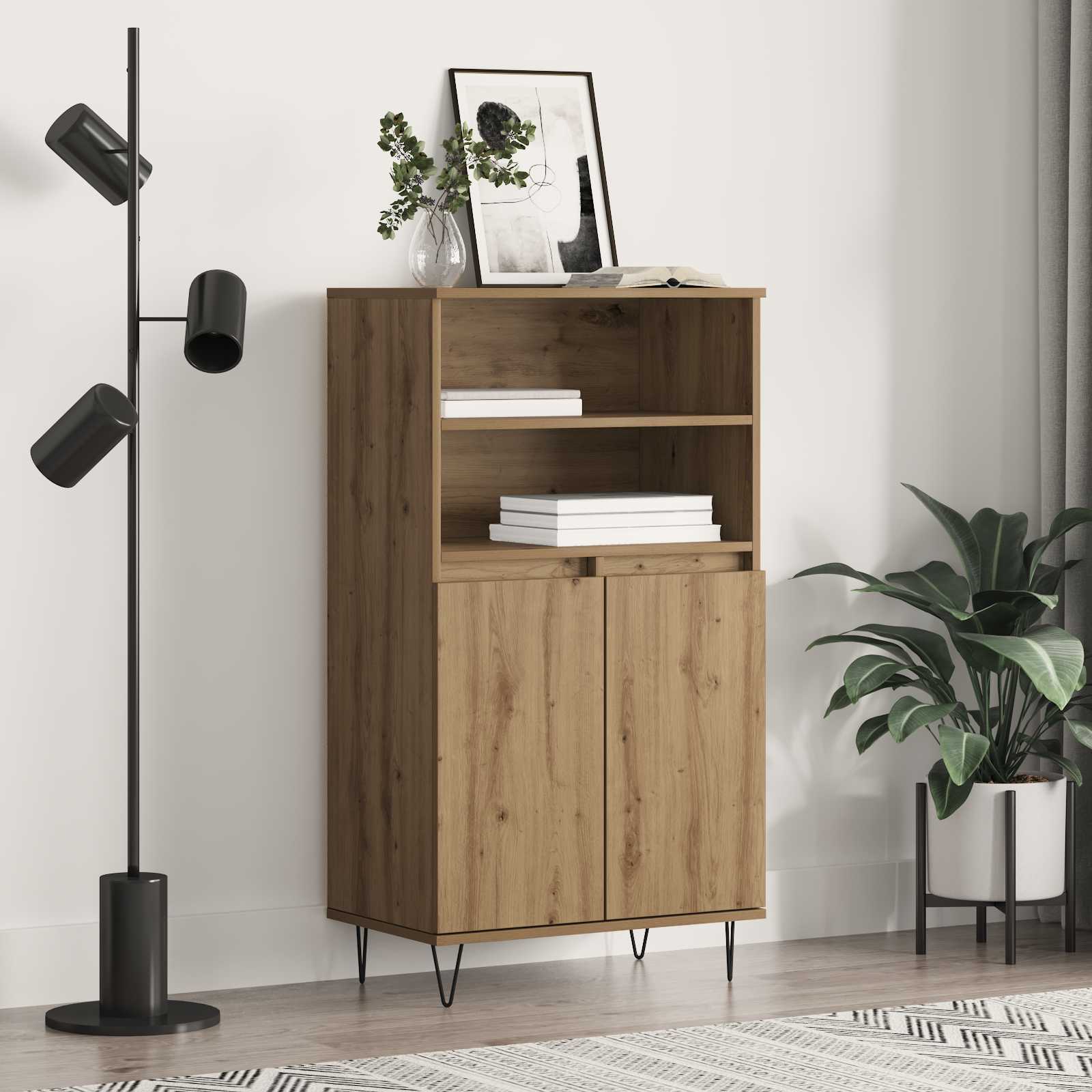 Alacena Marrón 60 x 36 x 110 cm Madera contrachapada