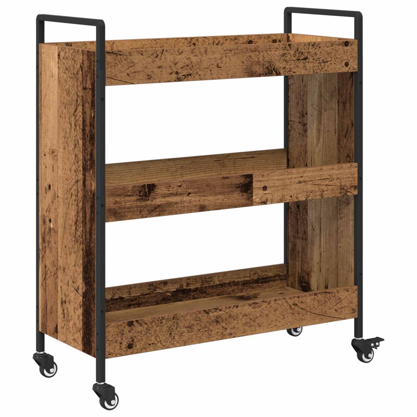 Carro de Cocina Madera vieja 70 x 30 x 82 cm