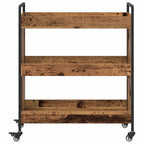 Carro de Cocina Madera vieja 70 x 30 x 82 cm