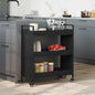 Carrinho de Cozinha Madeira Envelhecida 70 x 30 x 82 cm