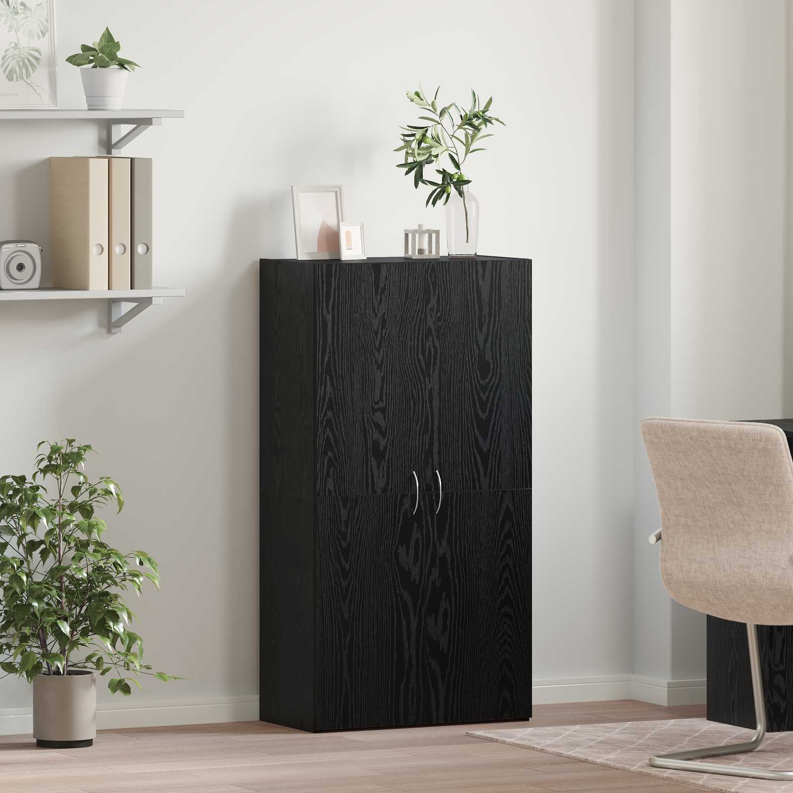 Armario de Oficina con estante Madera vieja 70 x 32 x 77.5 cm