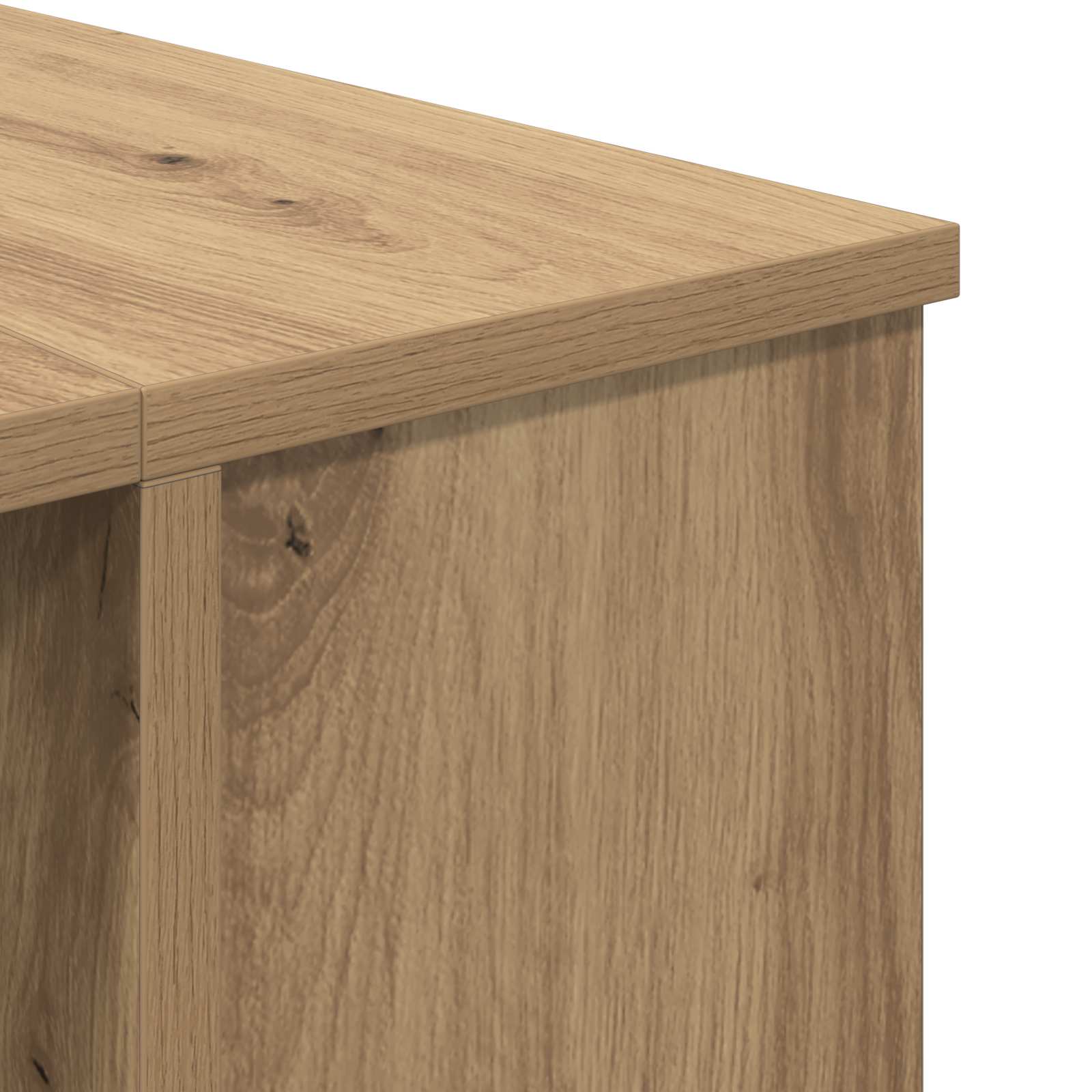 Escritorio Roble artisan 140 x 50 x 75 cm Madera contrachapada