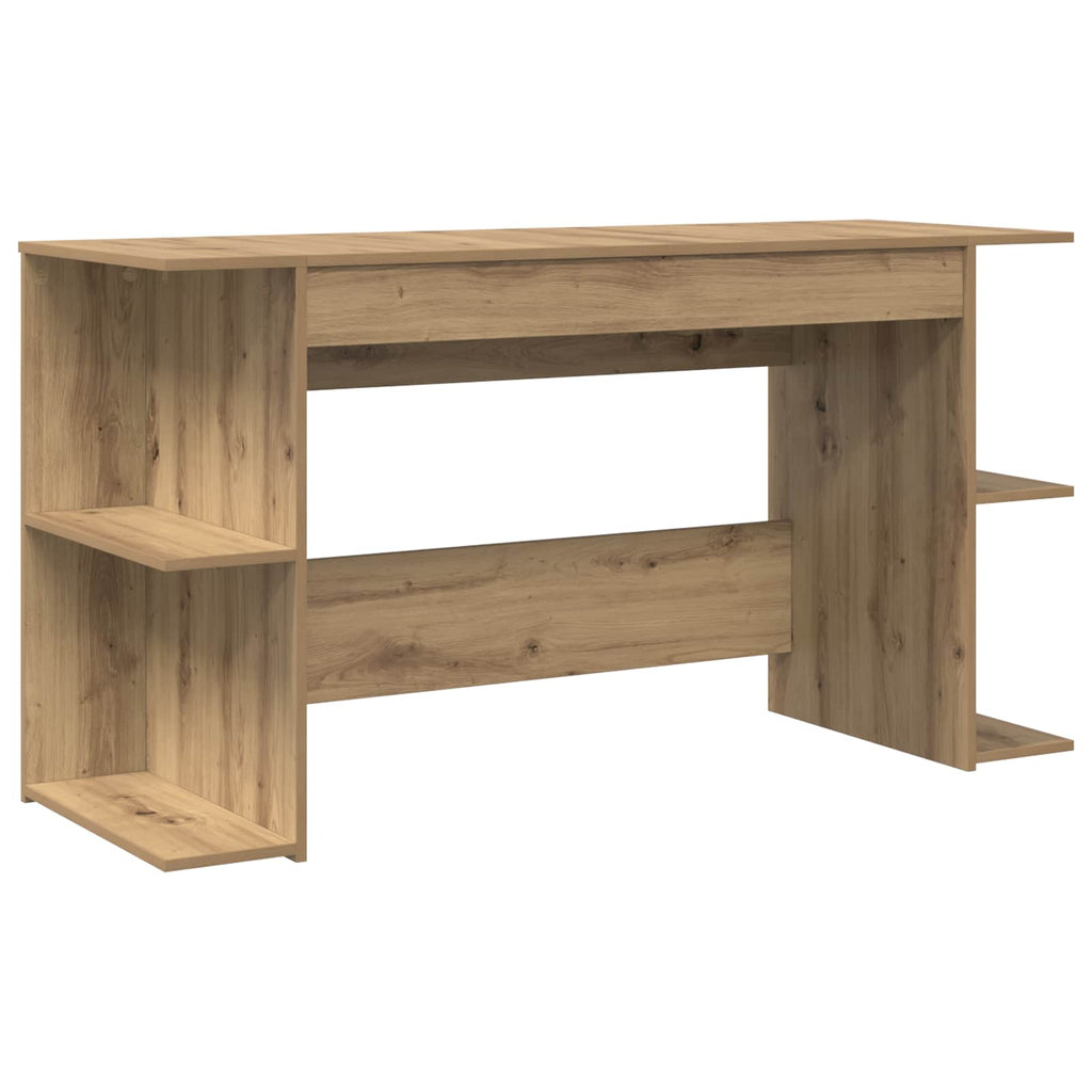 Escritorio Roble artisan 140 x 50 x 75 cm Madera contrachapada
