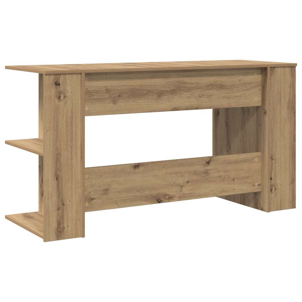 Escritorio Roble artisan 140 x 50 x 75 cm Madera contrachapada