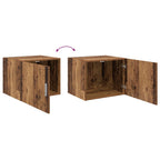 Mueble de pared Madera vieja 50 x 42.5 x 40 cm