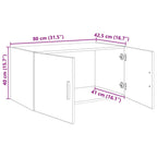 Mueble de pared Roble artisan 80 x 42.5 x 40 cm