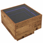 Mesa de Café Madera vieja 40 x 40 x 30 cm Madera contrachapada