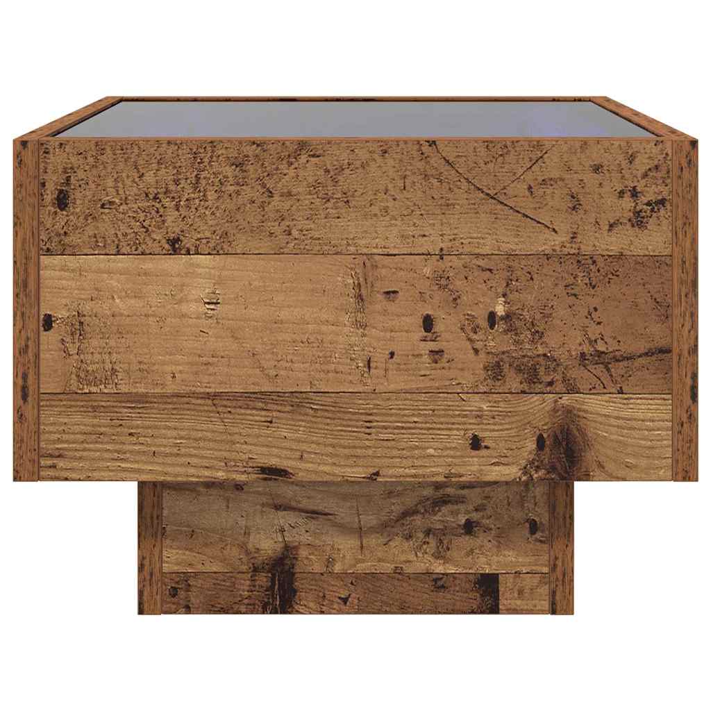 Mesa de Café Madera vieja 40 x 40 x 30 cm Madera contrachapada