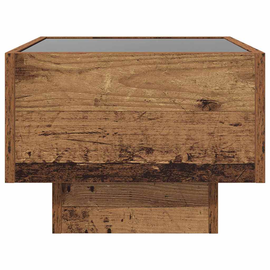 Mesa de Café Madera vieja 40 x 40 x 30 cm Madera contrachapada