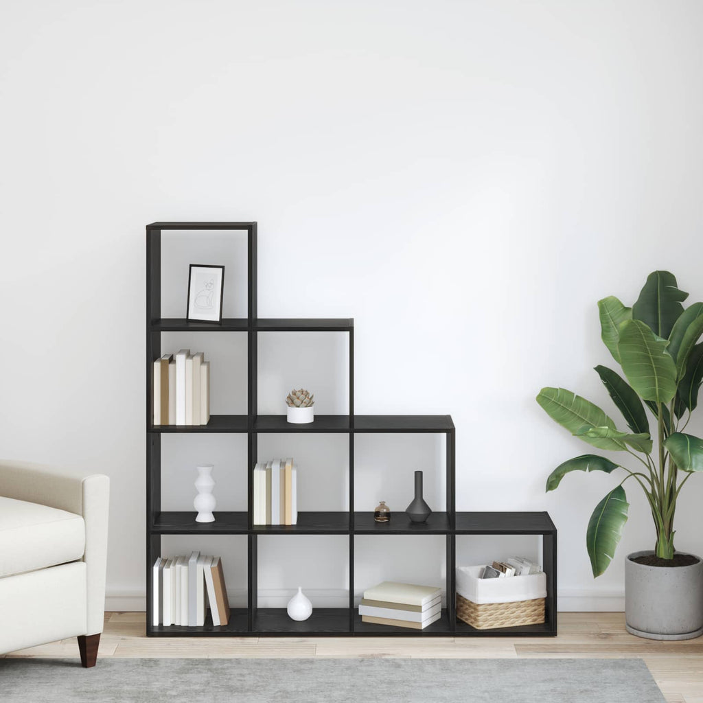 Librería Separadora de Ambientes Roble Negro