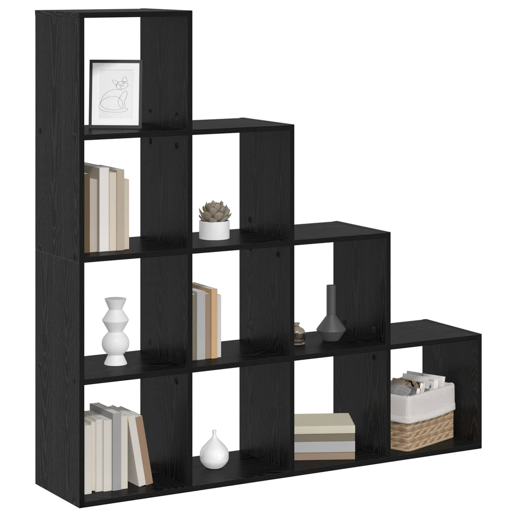 Librería Separadora de Ambientes Roble Negro
