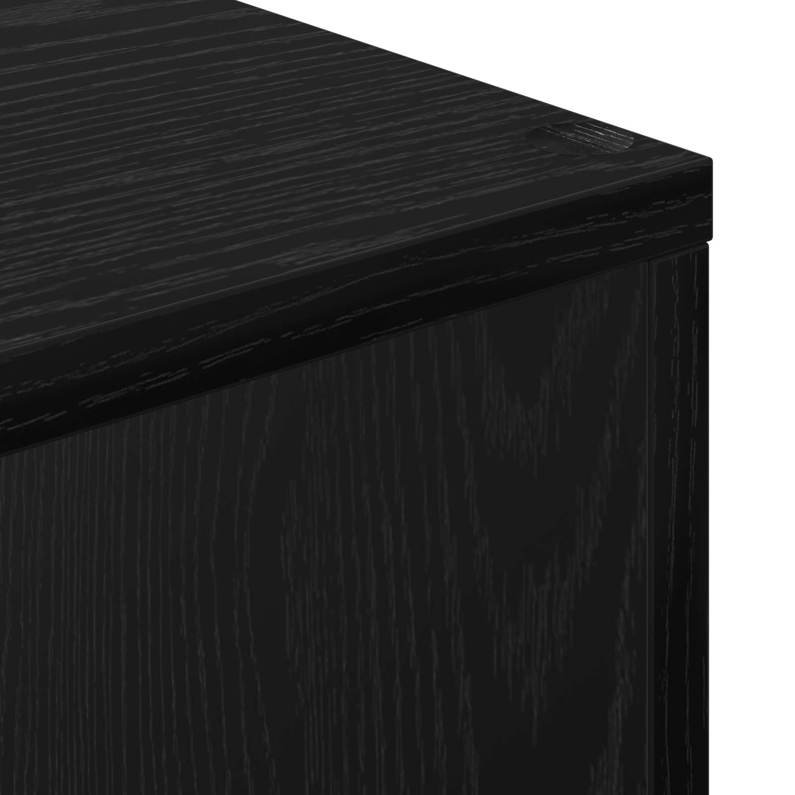 Librería Roble Negro 70 x 24 x 129 cm Madera de ingeniería
