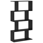 Librería Roble Negro 70 x 24 x 129 cm Madera de ingeniería