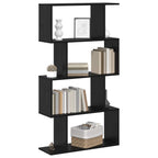 Librería Roble Negro 70 x 24 x 129 cm Madera de ingeniería