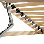 Somier de lamas Manual Marrón 70 x 190 cm Madera de Haya Sólida