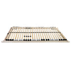 Somier de lamas Manual Marrón 70 x 190 cm Madera de Haya Sólida