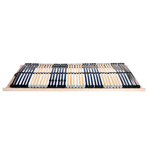 Somier de lamas Manual Marrón 80 x 190 cm Madera de Haya Sólida