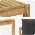 Conjunto de sofás de exterior