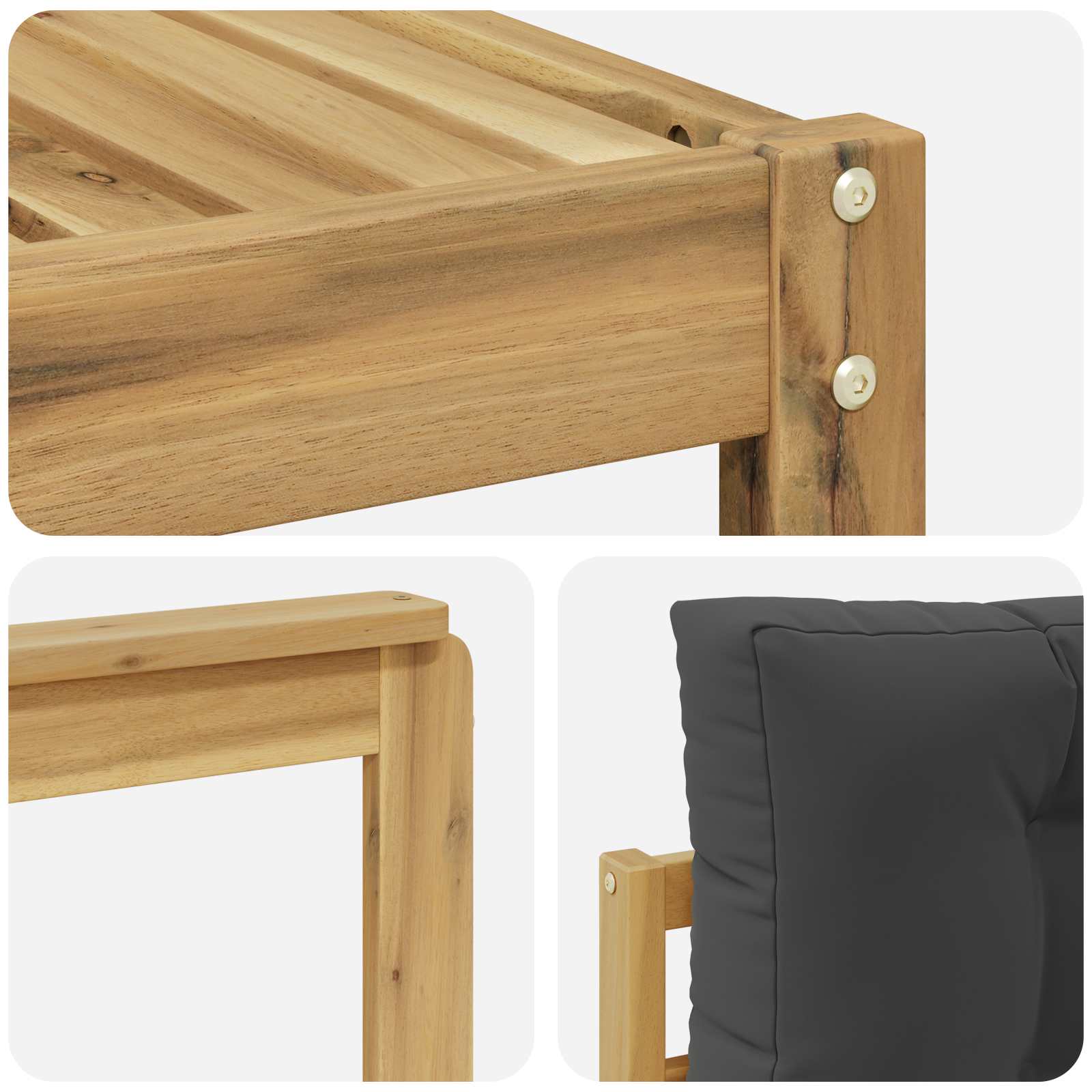 Conjunto de sofás de exterior