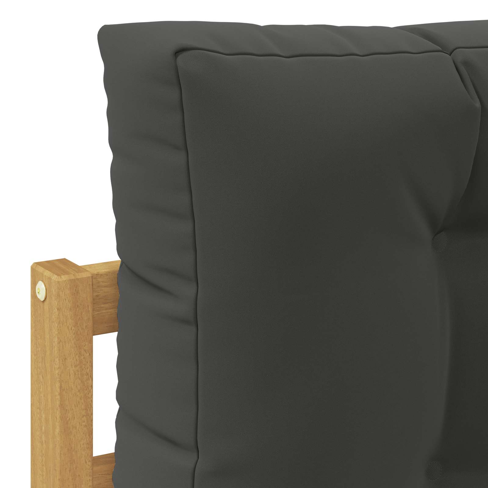 Conjunto de sofás de exterior 4 pcs Blanco y Antracita