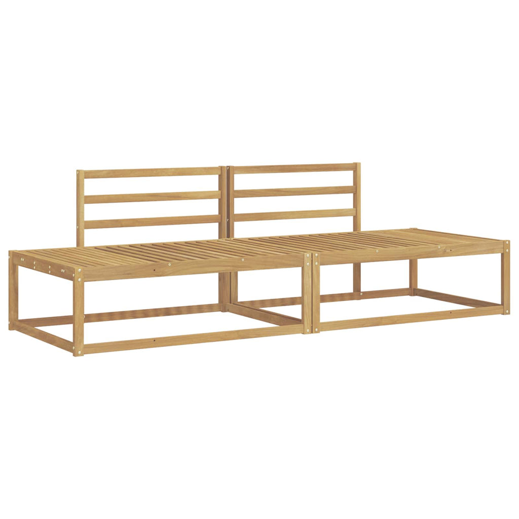 Conjunto de sofás de exterior Blanco 230,5 x 83 x 73 cm