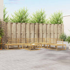 Conjunto de sofás de exterior 6 Pieza