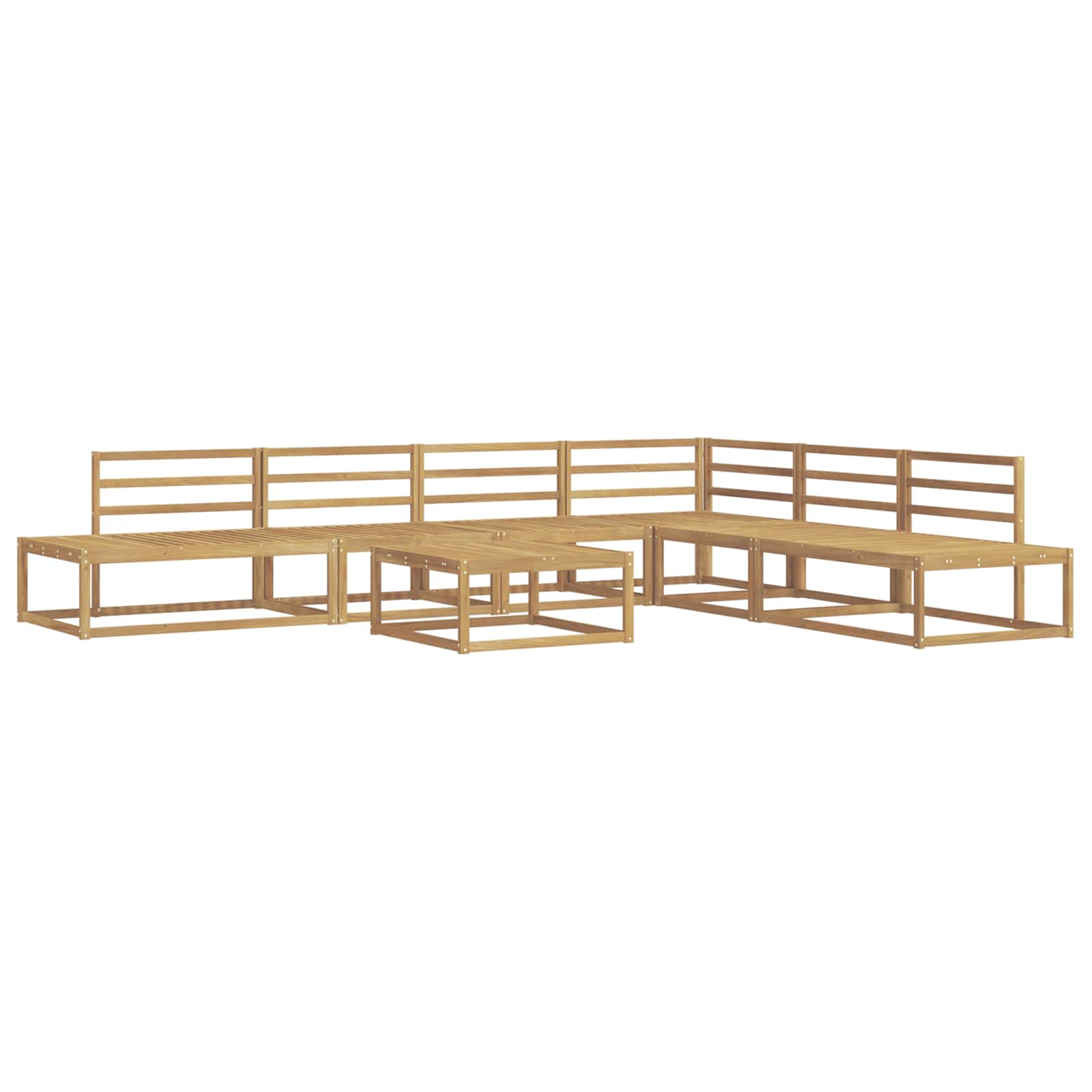 Conjunto de sofás de exterior 6 Pieza