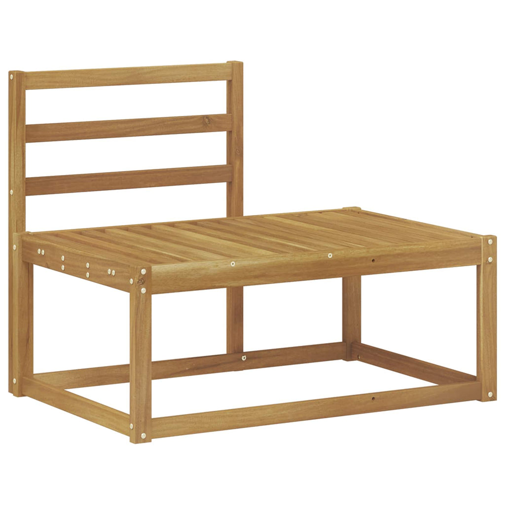 Conjunto de sofás de exterior 2 pcs Blanco 182,5 x 63 x 73 cm